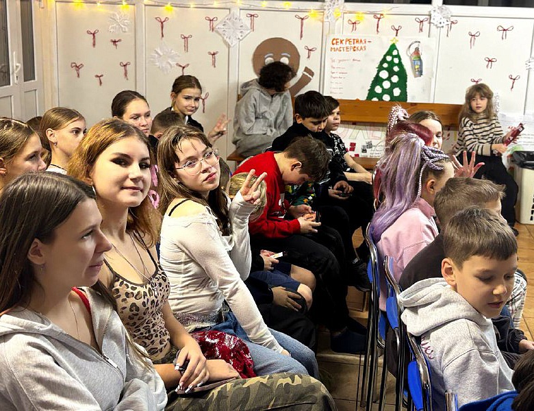 В лагере "Огонёк" завершилась Новогодняя смена