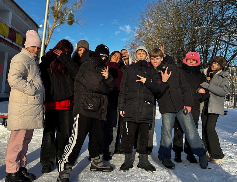 В лагере "Огонёк" завершилась Новогодняя смена
