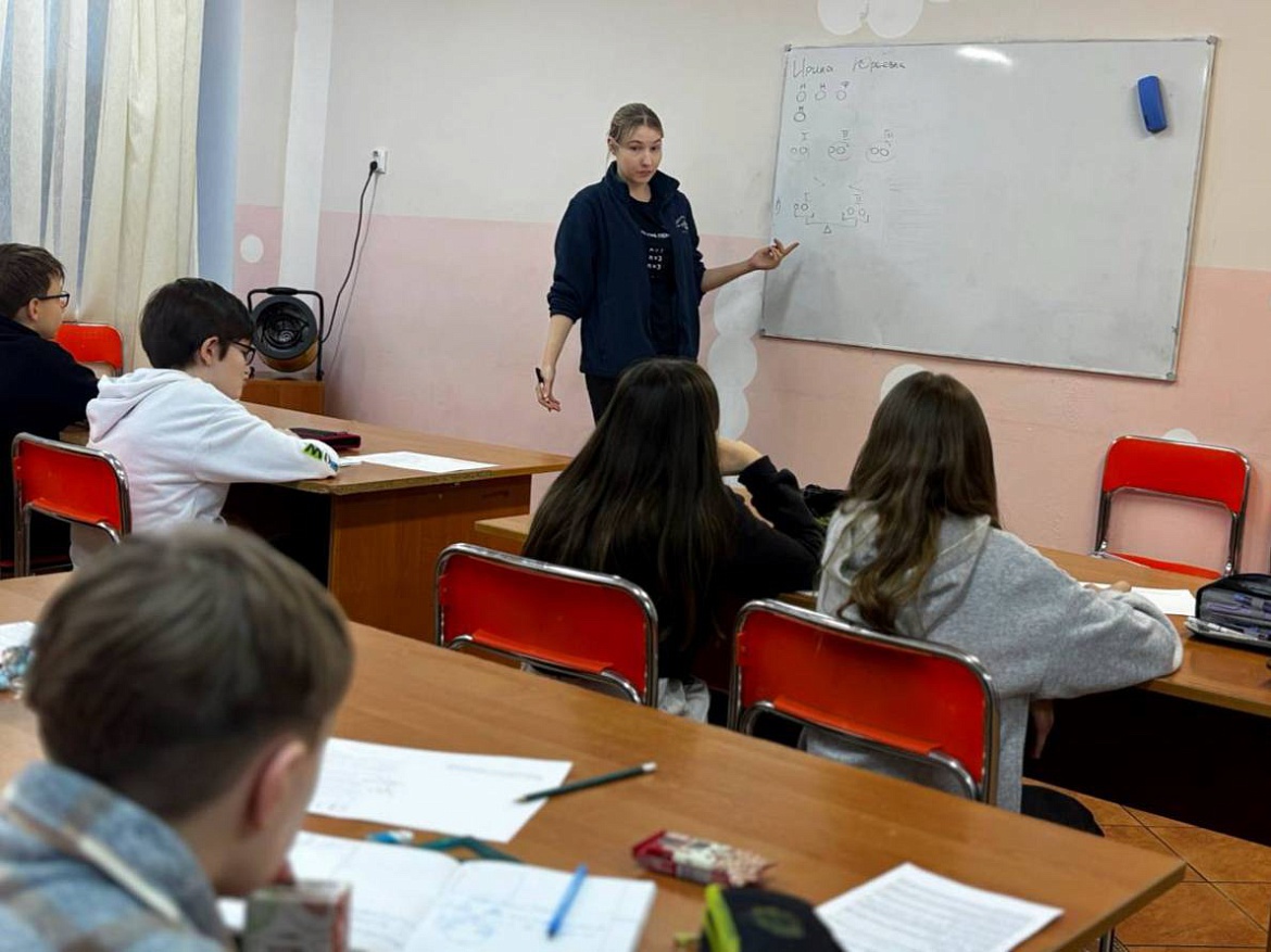 На территории лагеря «Огонёк» состоялся заезд Математической школы