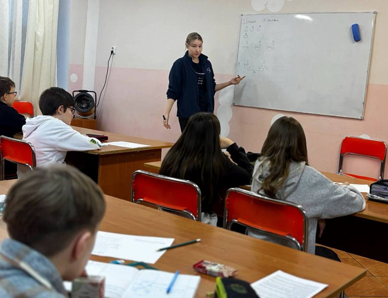 На территории лагеря «Огонёк» состоялся заезд Математической школы