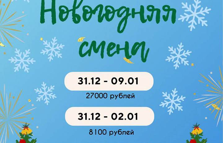 Новогодняя смена 2025-2026