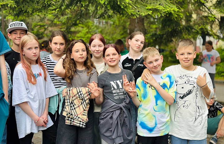 Заезд на 2 смену в лагерь им. А.Гайдара